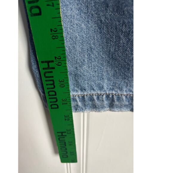 Vervet Denim Jeans Medium Wash Wide Leg High Rise Pants Women's Size 25 - Picture 6 of 7